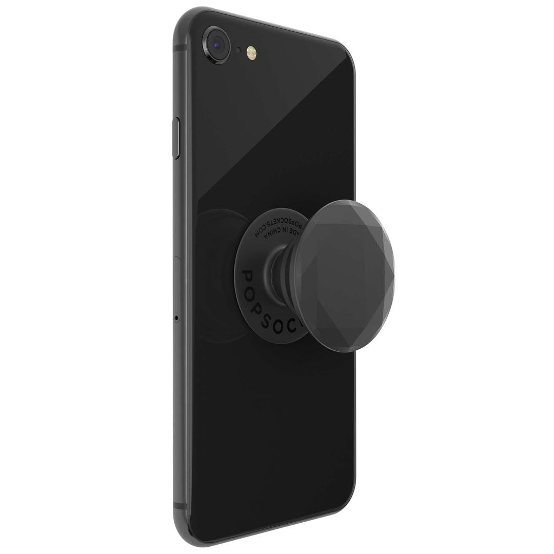 Popsockets metallic diamond black avtagb - Bilde 6
