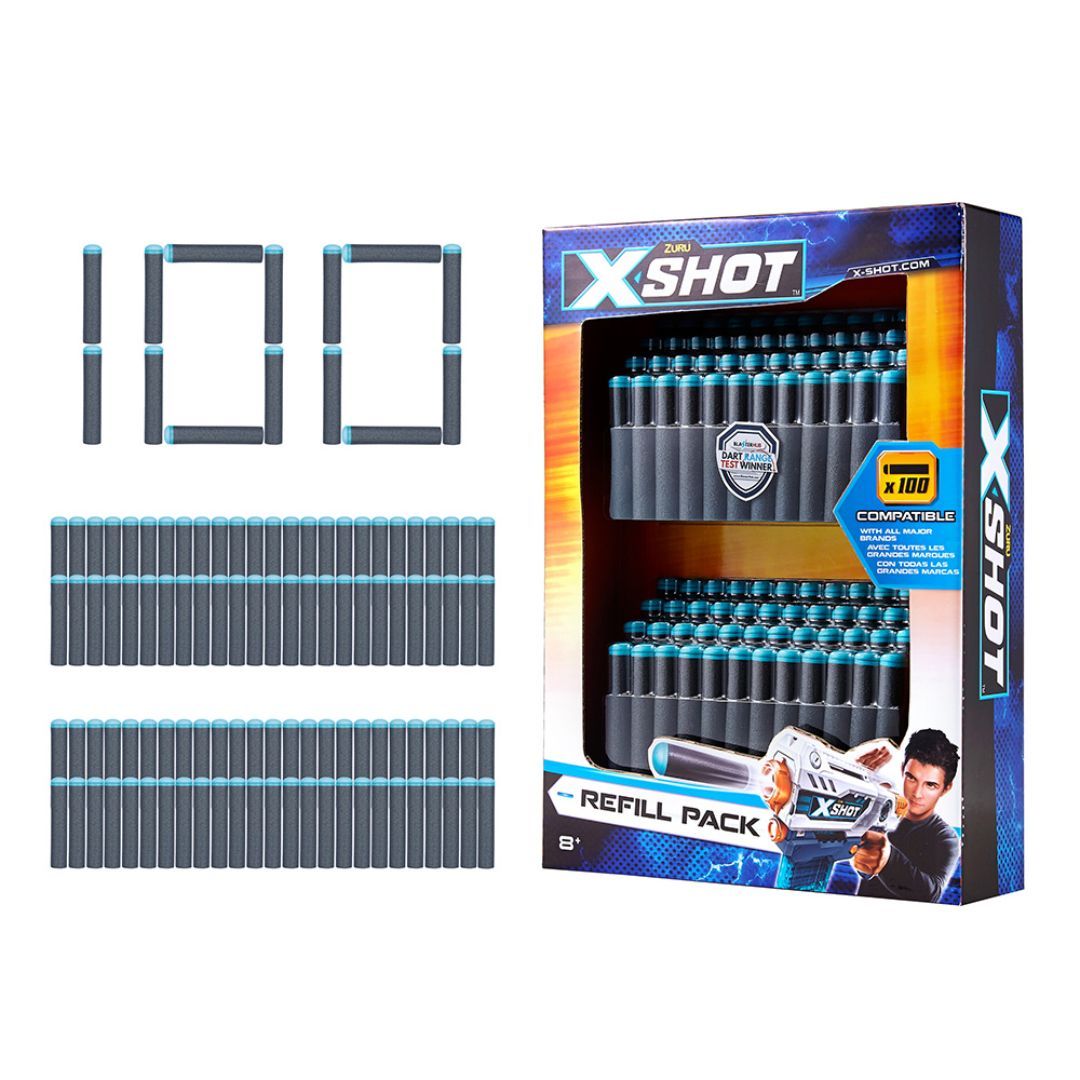 X-shot excel refill piler 100 stk - Bilde 2