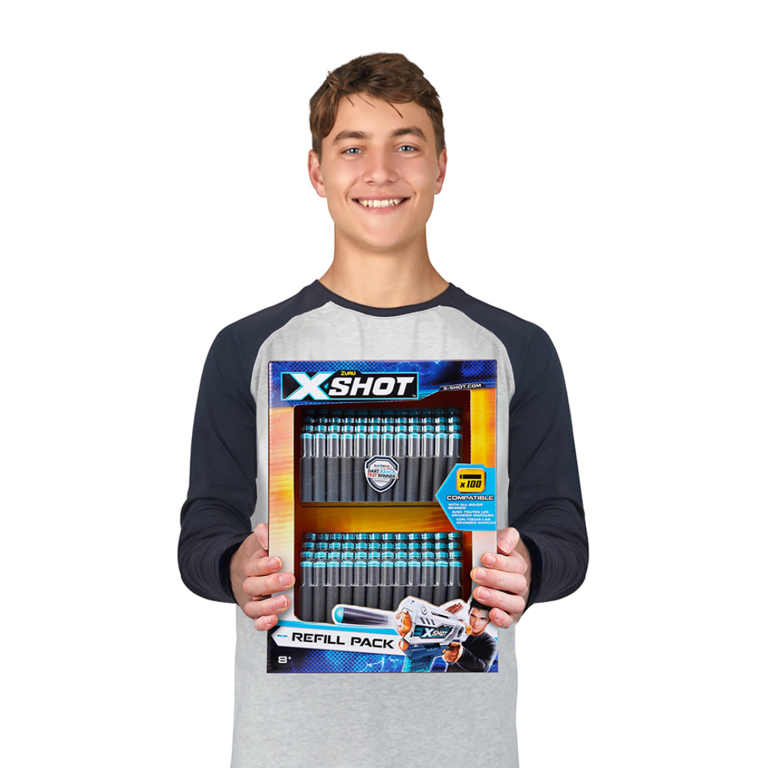 X-shot excel refill piler 100 stk - Bilde 3