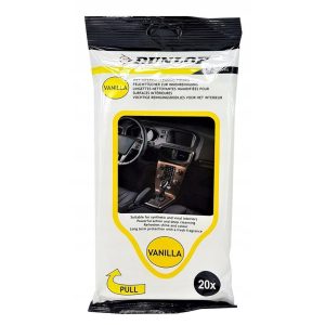 Dunlop interiør rens våtservietter 20pk