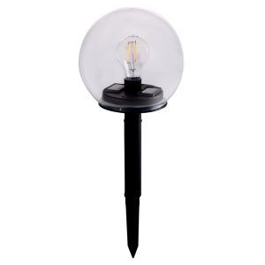 Grundig solar light glasskule