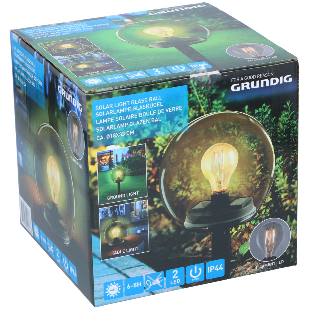 Grundig solar light glasskule - Bilde 2
