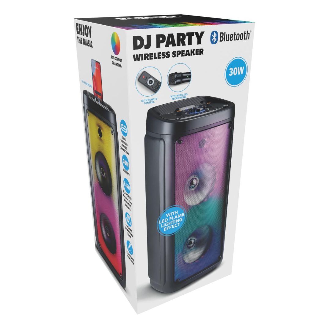 Høyttaler bt tws bærbar 30w