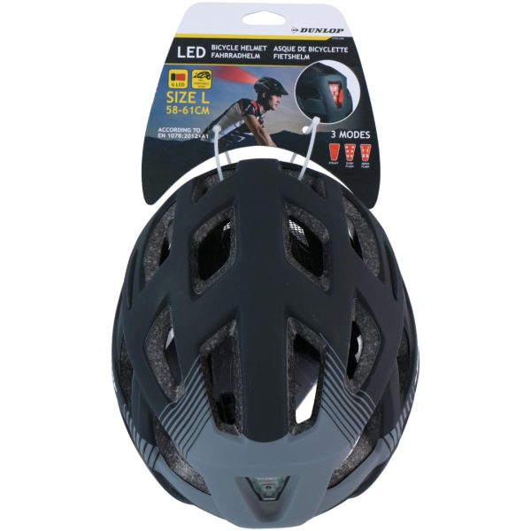 Dunlop sykkelhjelm l med visir & - Bilde 2