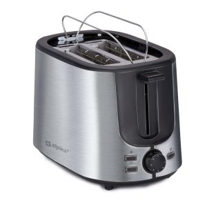 Alpina brødrister 1000w stål