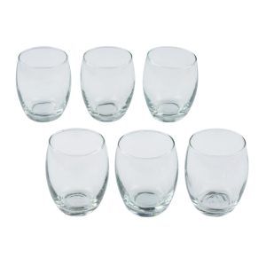 Drikkeglass 350ml 6pk ø7,7x10cm