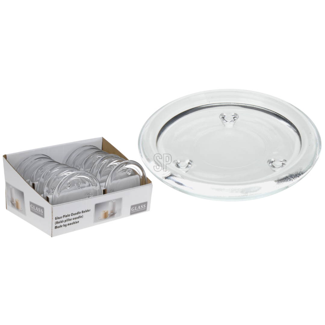 Lysestake glass 10cm - Bilde 2