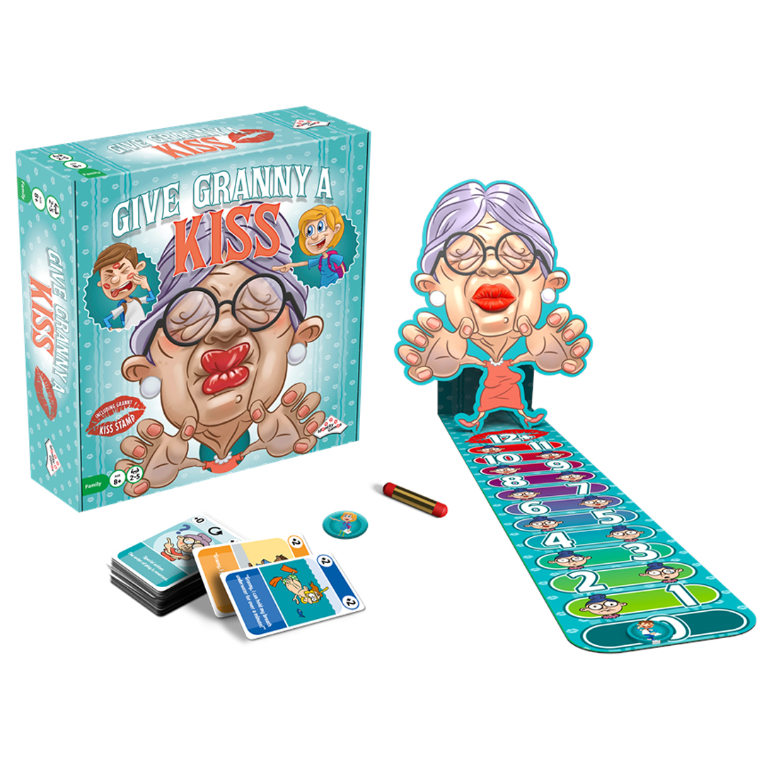 Give granny a kiss brettspill - Bilde 2