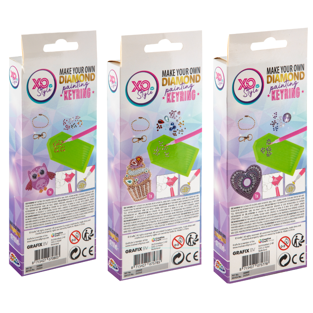 Diamant stickers keyring 3 - Bilde 3