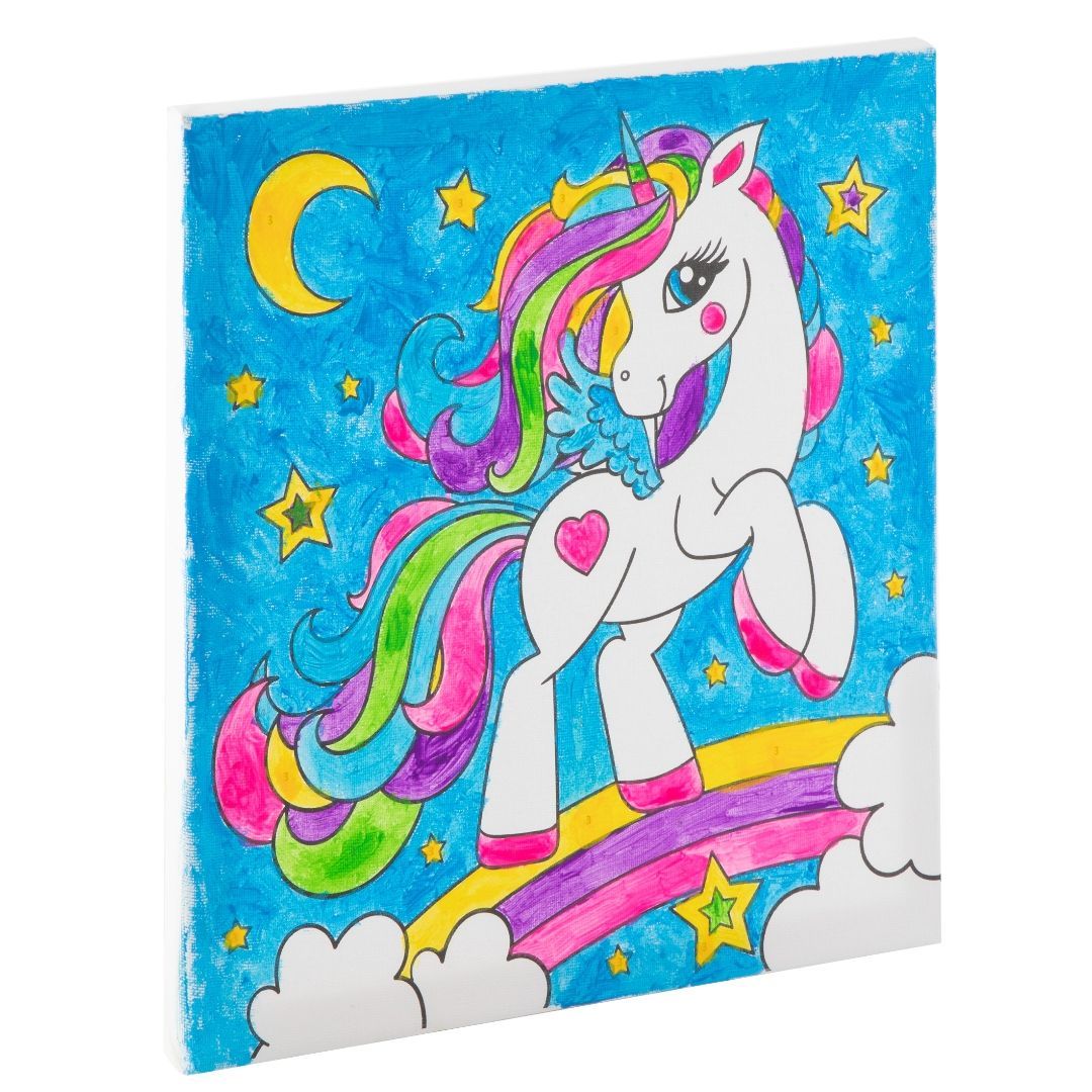 Paint by number lerret 3 ass 30x30cm - Bilde 11