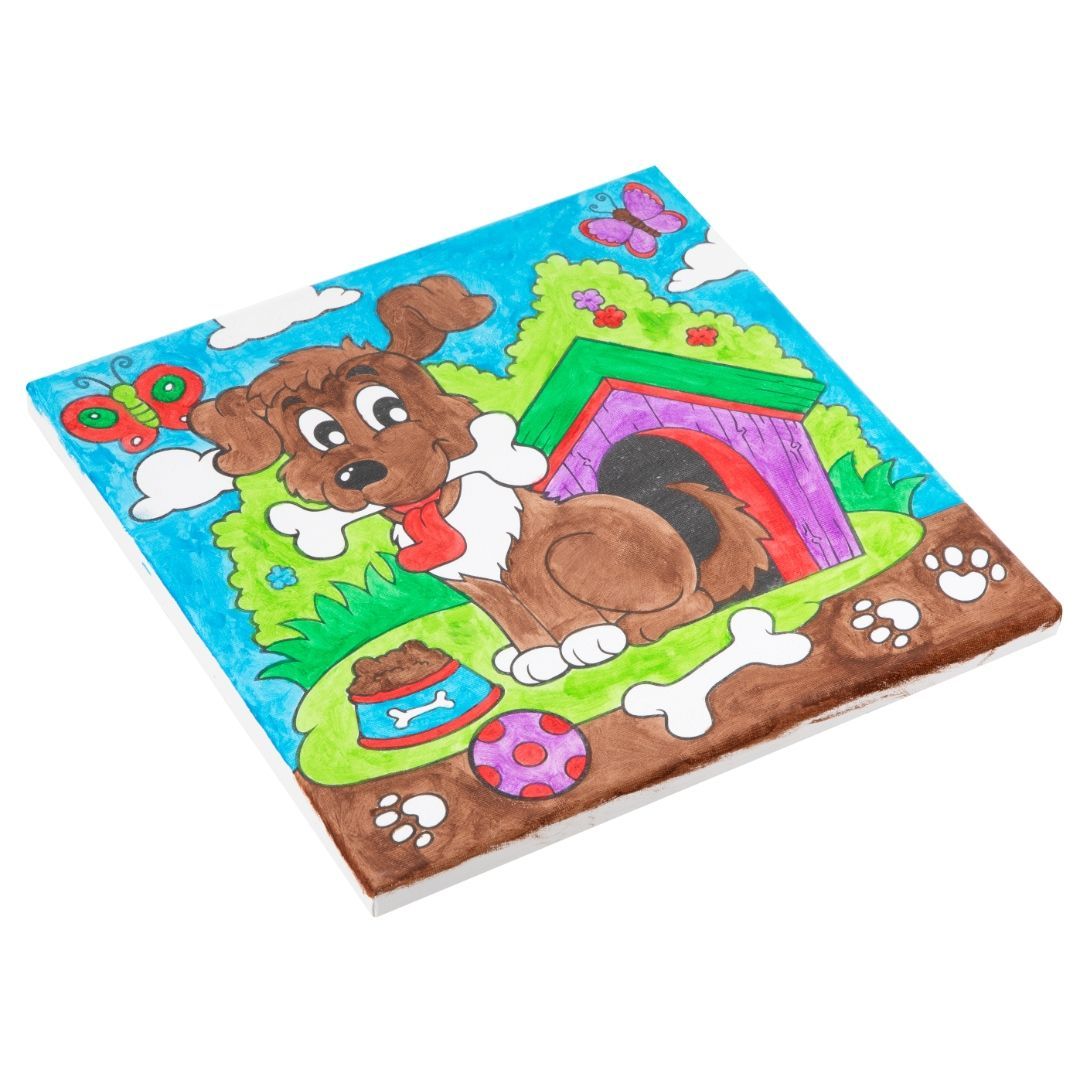 Paint by number lerret 3 ass 30x30cm - Bilde 12