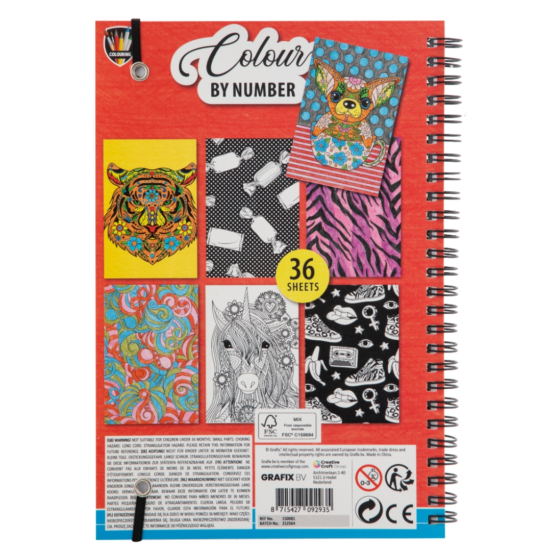 Fargebok - fargelegg etter - Bilde 2