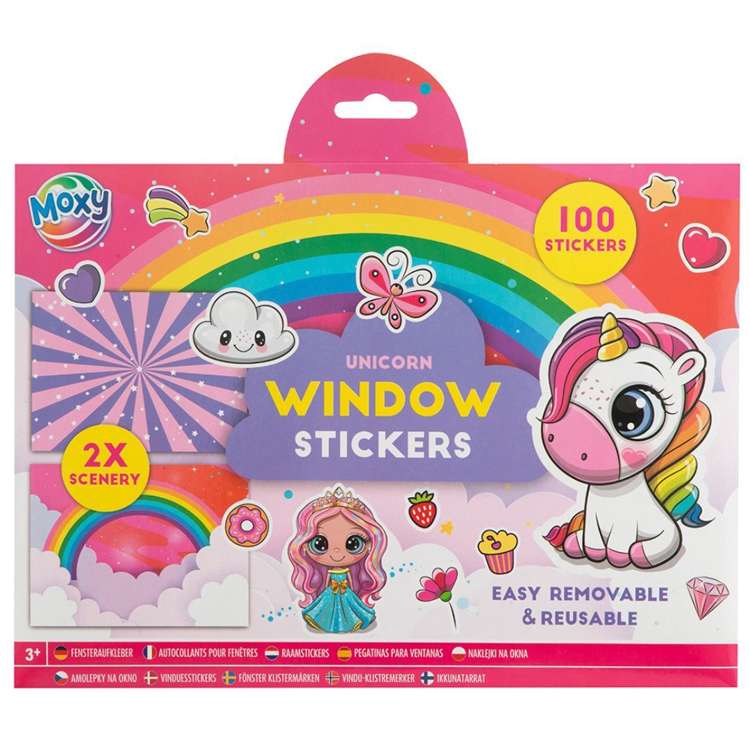 Vindu stickers 100 stk 2 a - Bilde 2