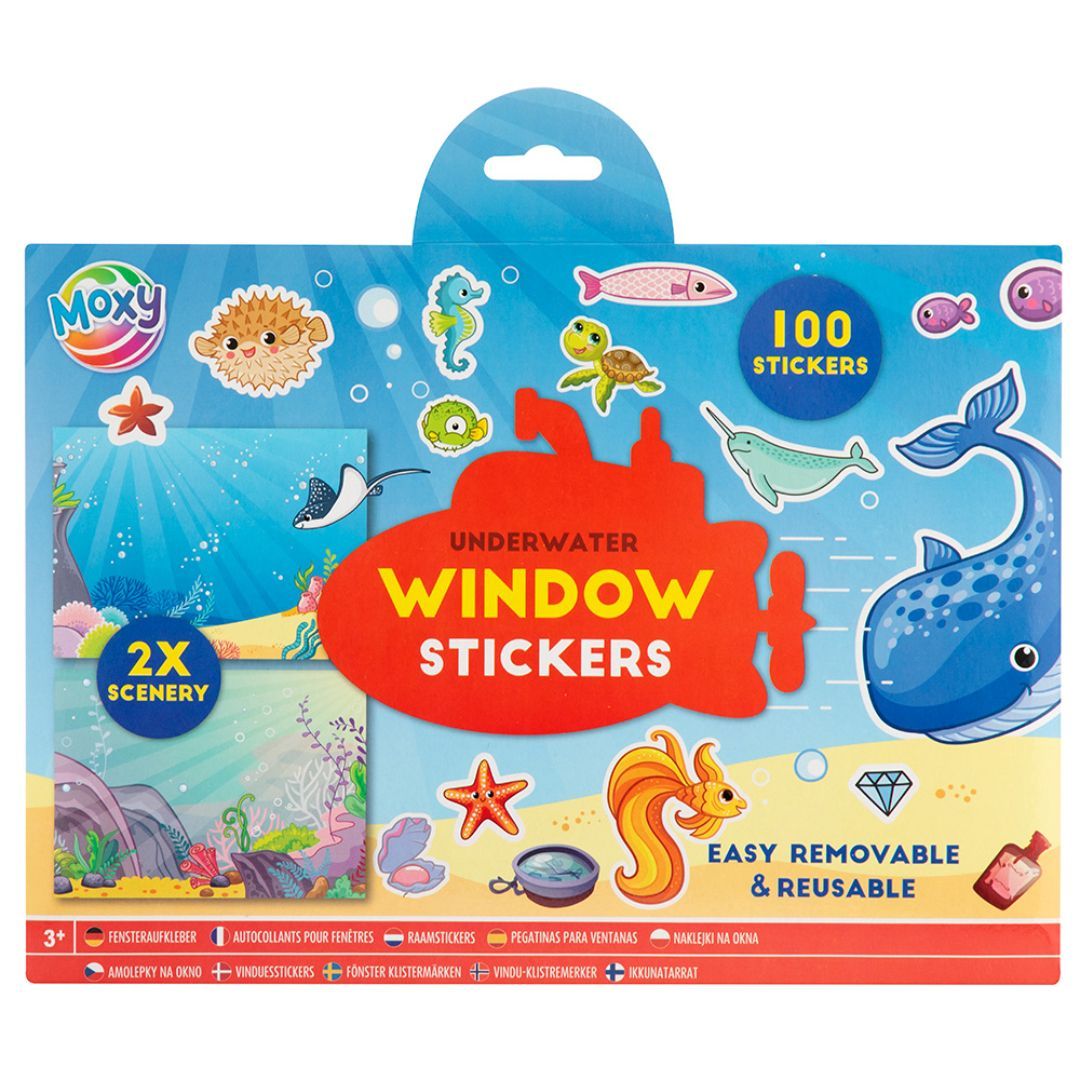 Vindu stickers 100 stk 2 a - Bilde 3