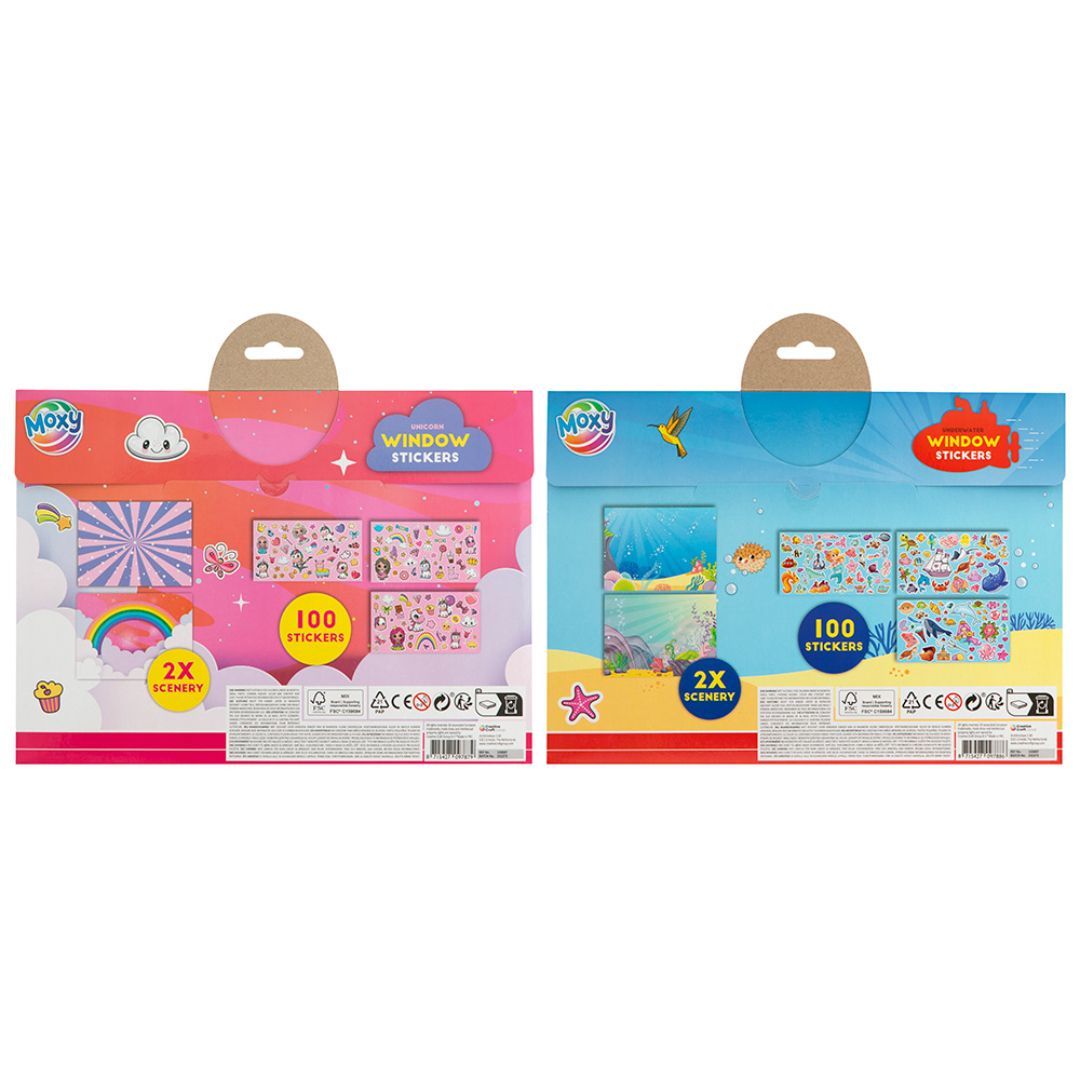 Vindu stickers 100 stk 2 a - Bilde 5