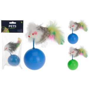 Katt lekemus på ball 2ass