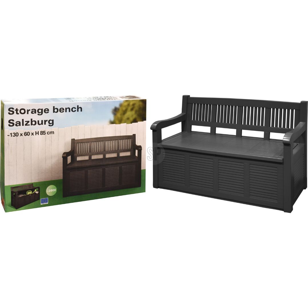 Putekasse benk 130x60x85cm - Bilde 2