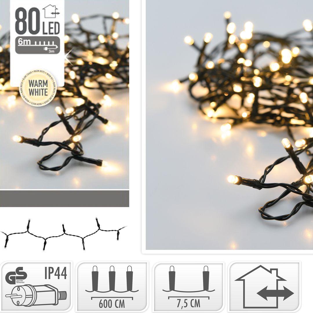 Lyslenke 80 varm hvit utendørs - Bilde 2