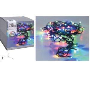 Lyslenke med 720 flerfarget ledlys ip44