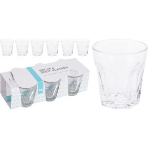 Shotglass 40 ml sett med 6 stk