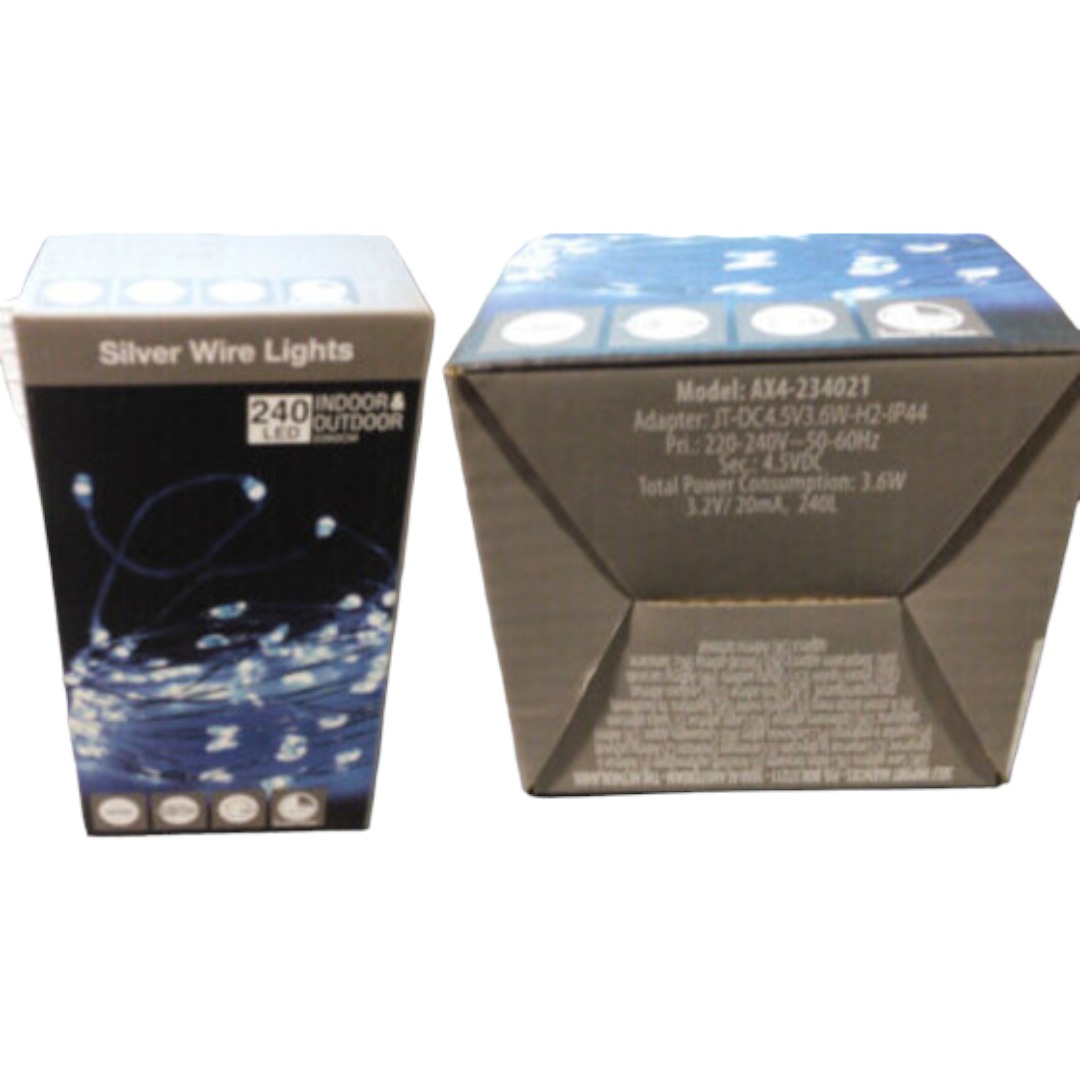 Silverwire 240l hvit ip44 adapter