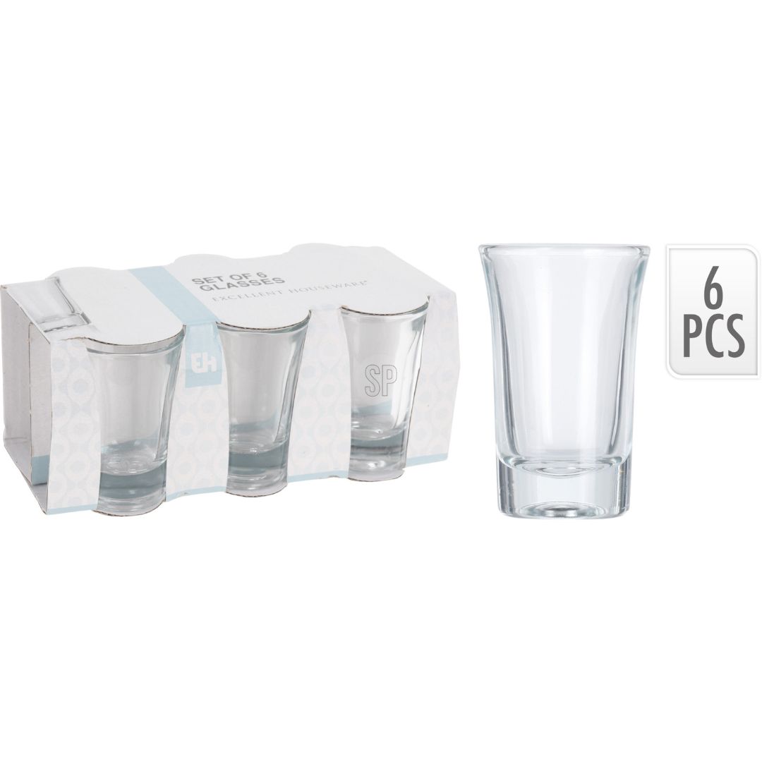 Shotglass 40 ml sett med 6 stk - Bilde 2