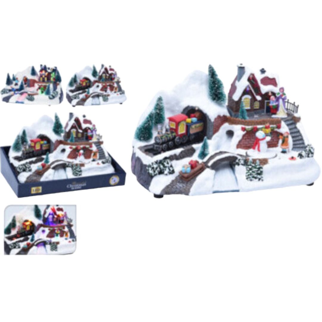 Jule miniatyr led og bevegelse