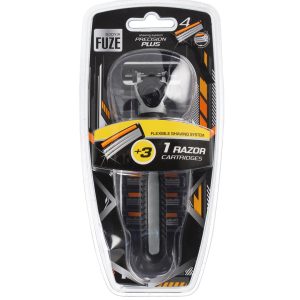 Body x fuze trippelbladhøvel + 3 blader