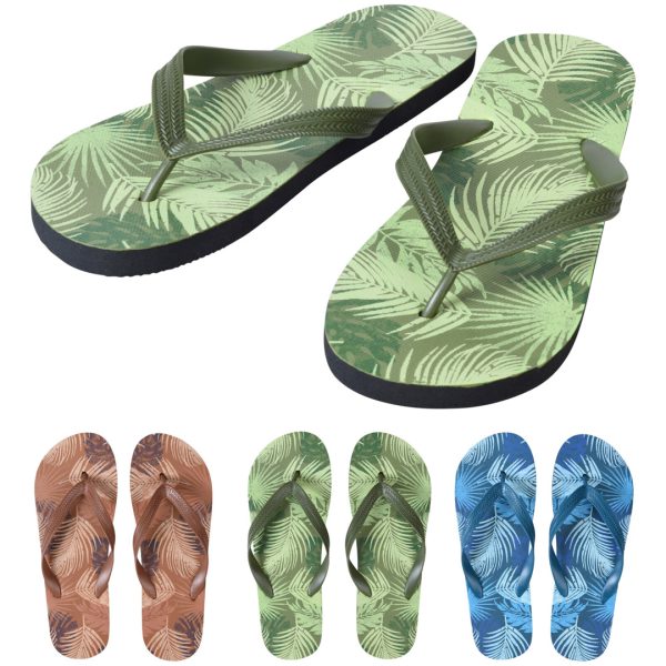 Slippers menn (grå / svart / blå)