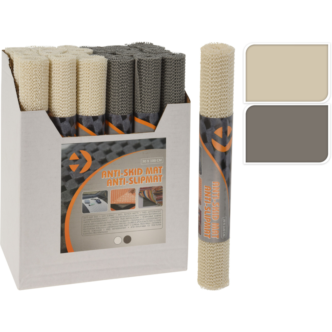 Antiskli matte 30x100cm 2ass