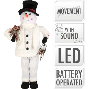 Dansende snømann med musikk 95c