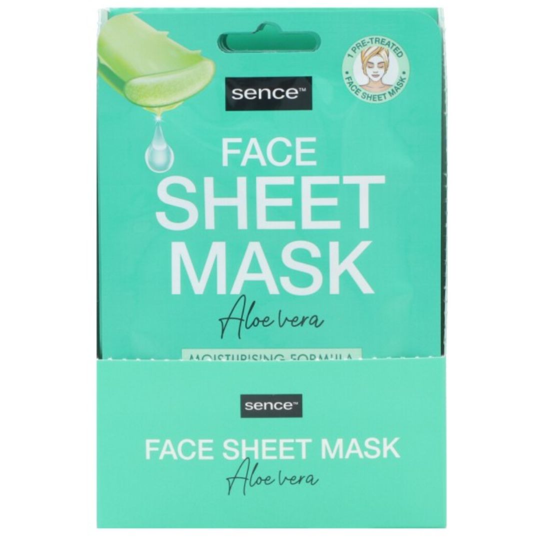 Sence aloe vera ansiktsmaske aftersun-sk - Bilde 2