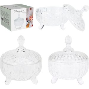 Krukke med lokk glass 200ml2s