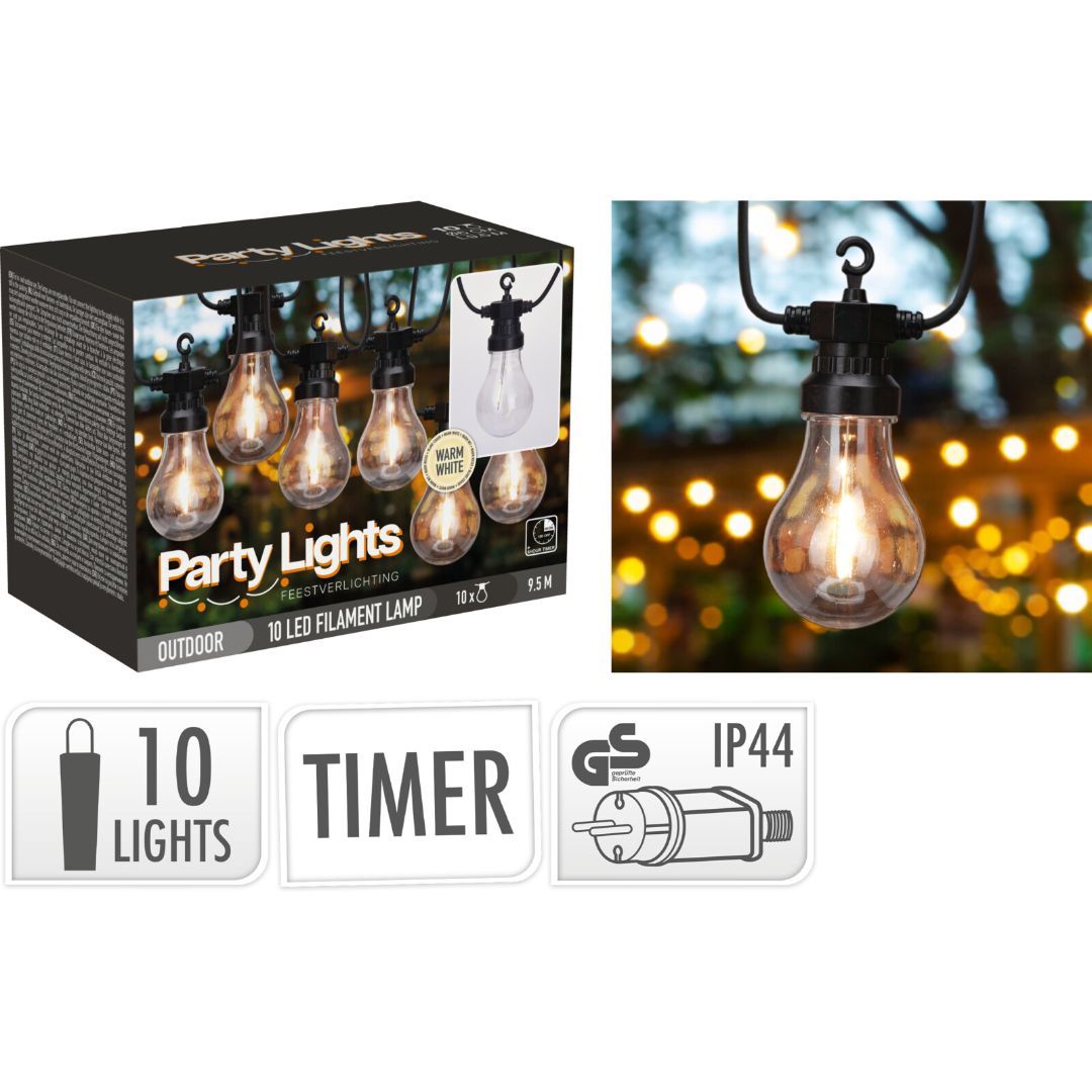 Lyslenke 10l a60 varm hvit