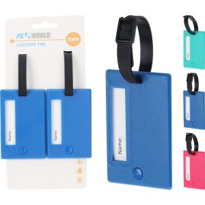 Bagasjelapper med 2 stk