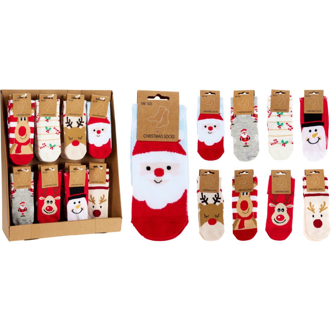 Sokker jul dame 8ass design