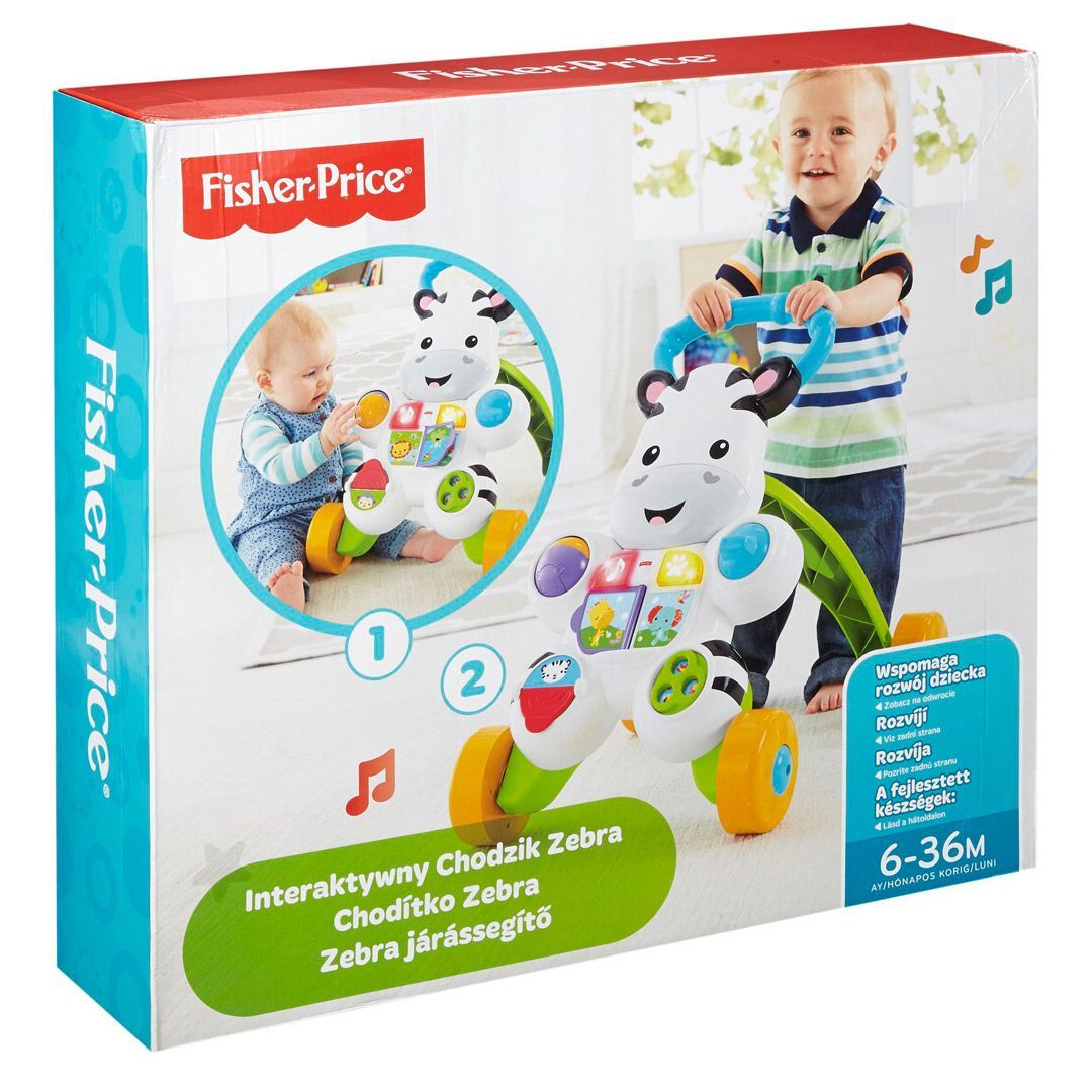Fisher price learn with me zebra walker - Bilde 3