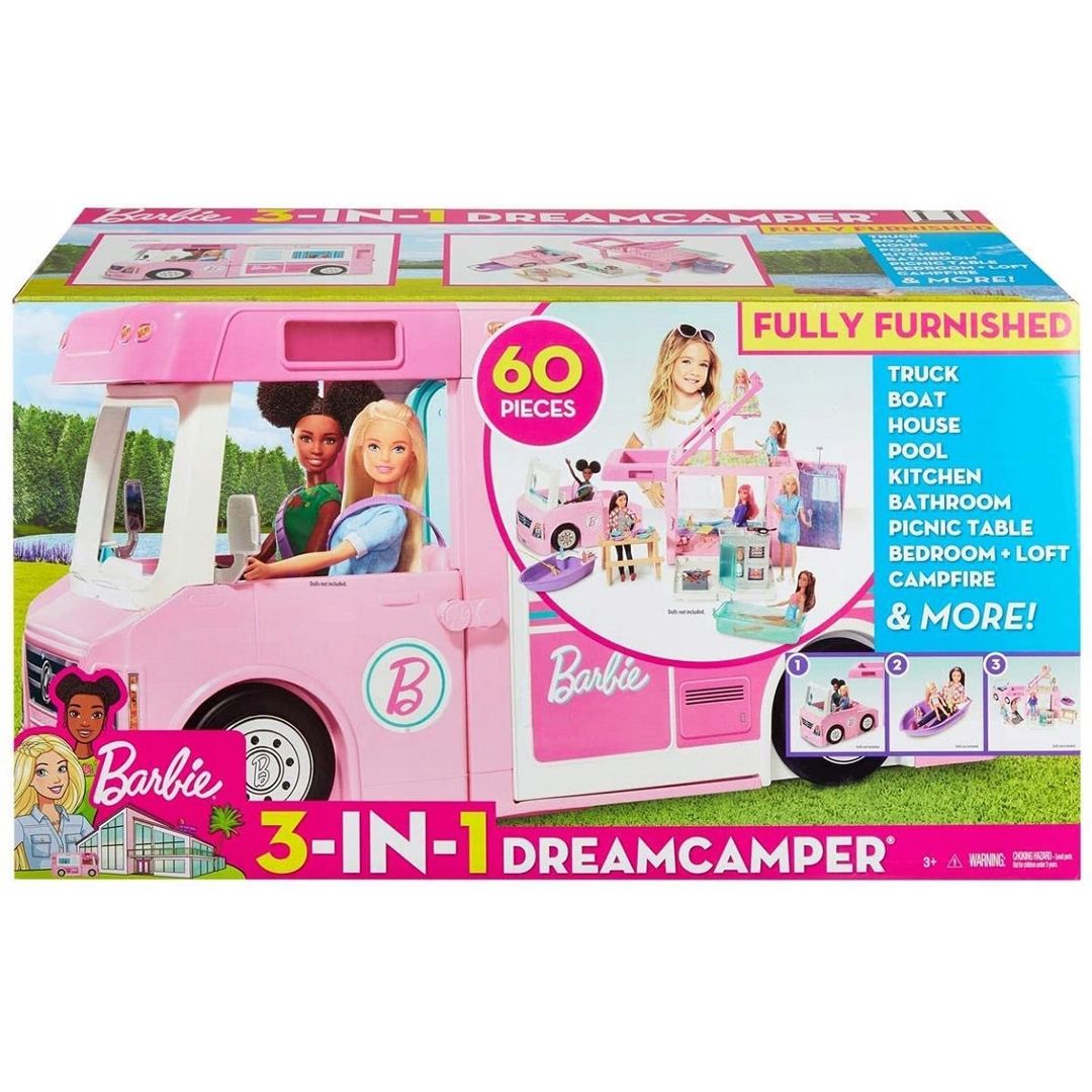 Barbie 3 in 1 dreamcamper vehicle and ac - Bilde 2