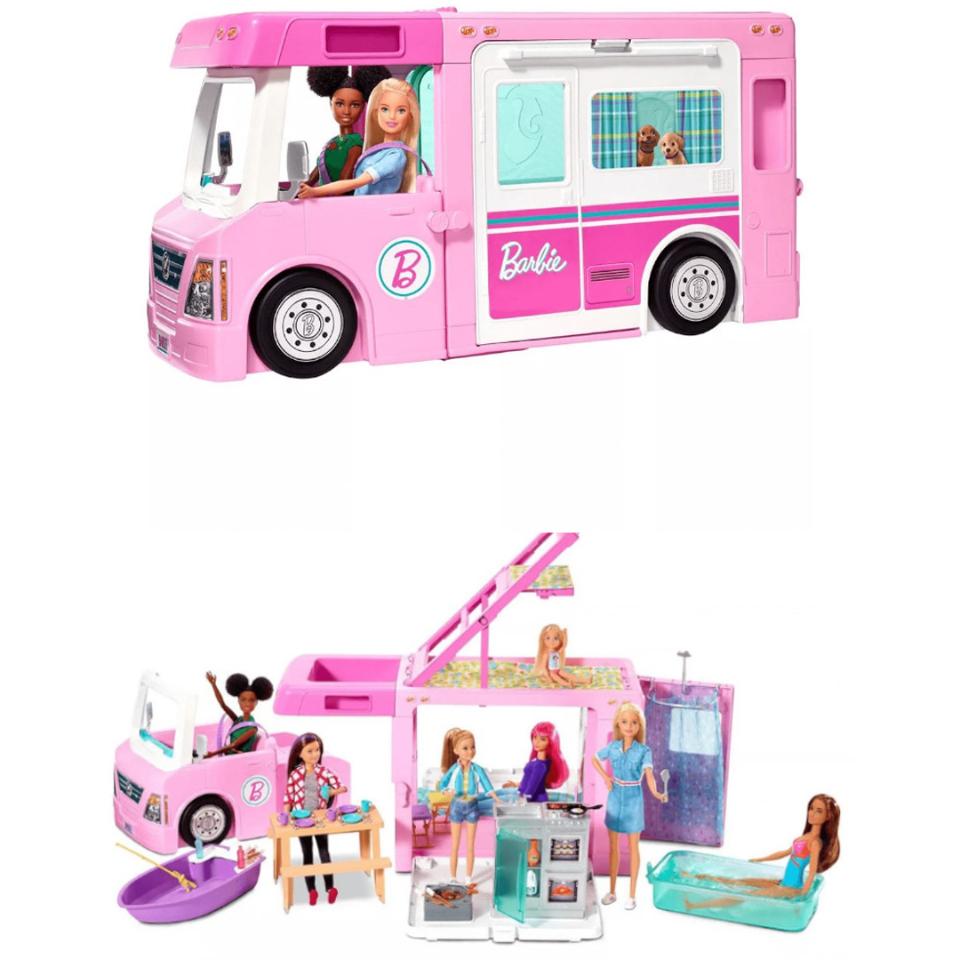 Barbie 3 in 1 dreamcamper vehicle and ac - Bilde 3