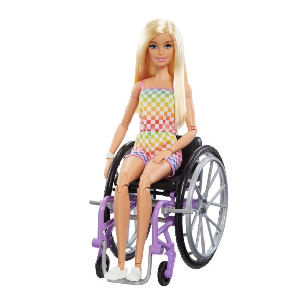 Barbie fashionistas wheelchair doll/acc - Bilde 4