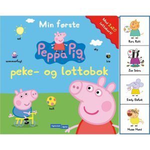 Peppa gris pekebok og lottobok