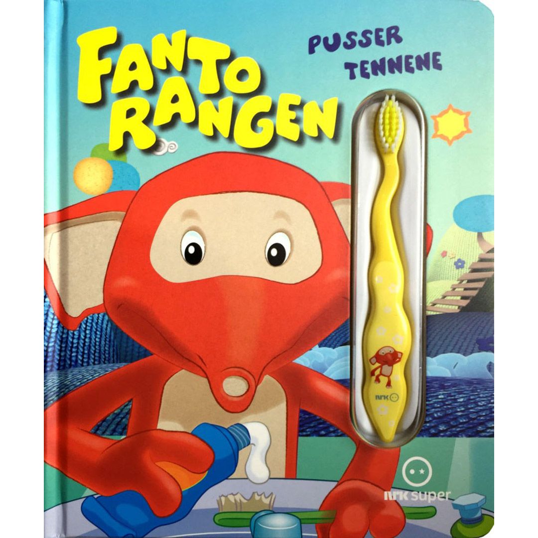 Fantorangen bok med lyd pusser tenner