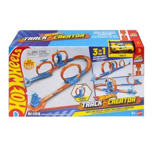 Hot wheels track creator triple loop fre