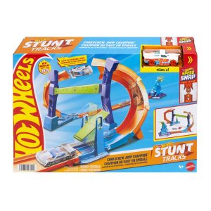 Hot wheels stunt tracks corkscrew jump c