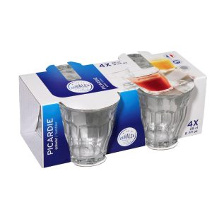 Duralex picardie klar glass 25cl 4pk
