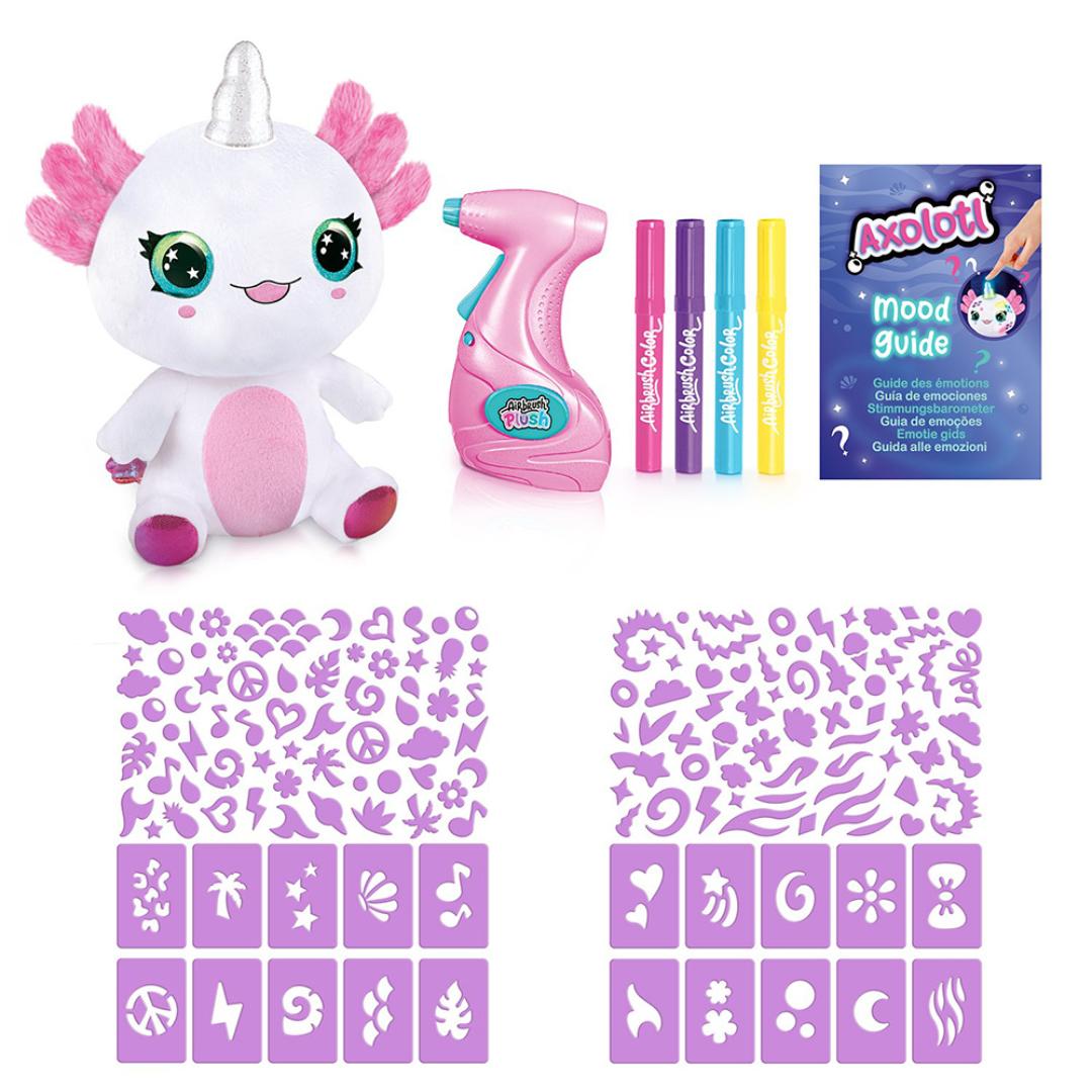 Airbrush plush axolotl 20cm - Bilde 4