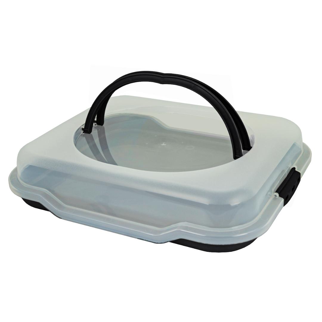 Party butler m/lokk 46x38,5x9,5cm