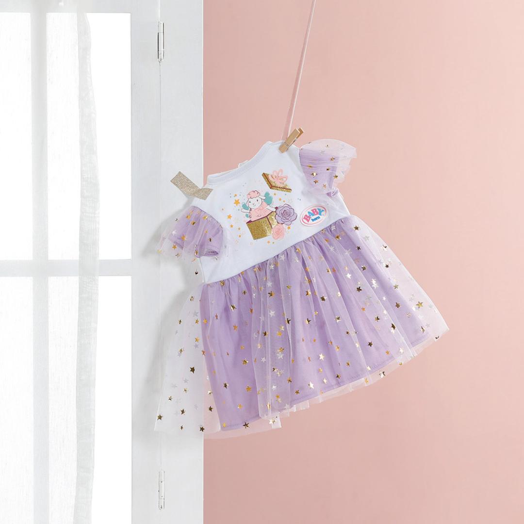 Baby born lilac tutu dress 43cm - Bilde 3