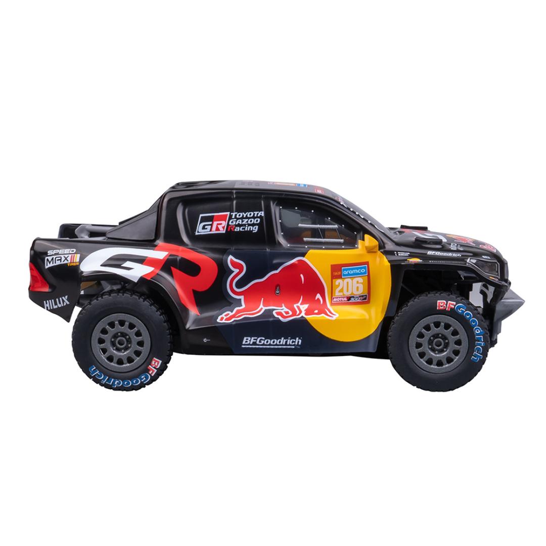 Nikko dakar toyota gazoo 1:18 rc m/ lys - Bilde 2