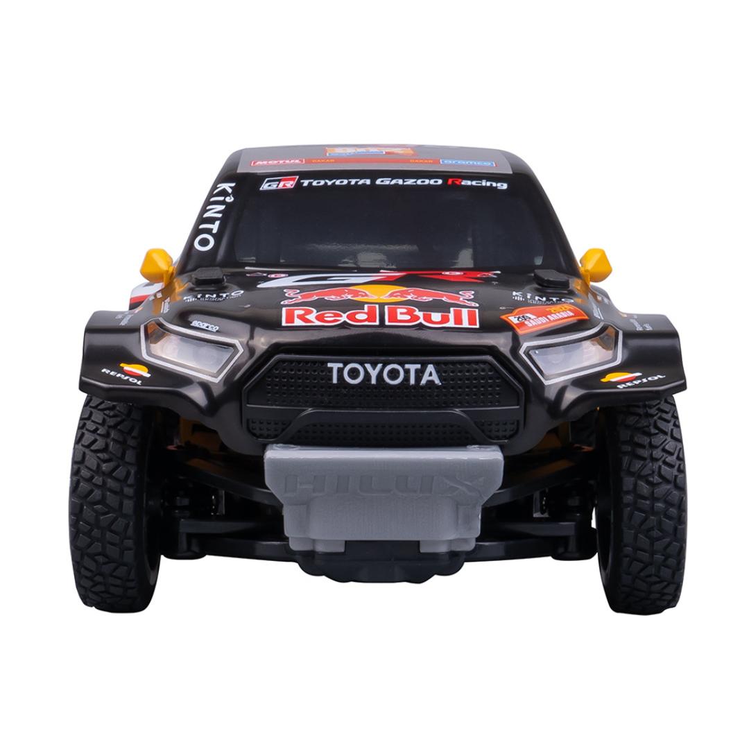 Nikko dakar toyota gazoo 1:18 rc m/ lys - Bilde 4
